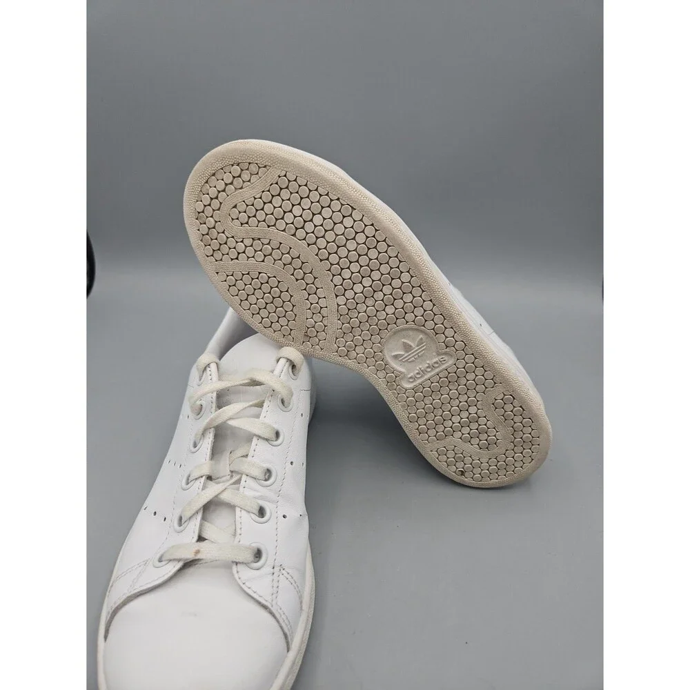 Adidas Stan Smith Boys Shoes Size 4.5 Color: White Youth
